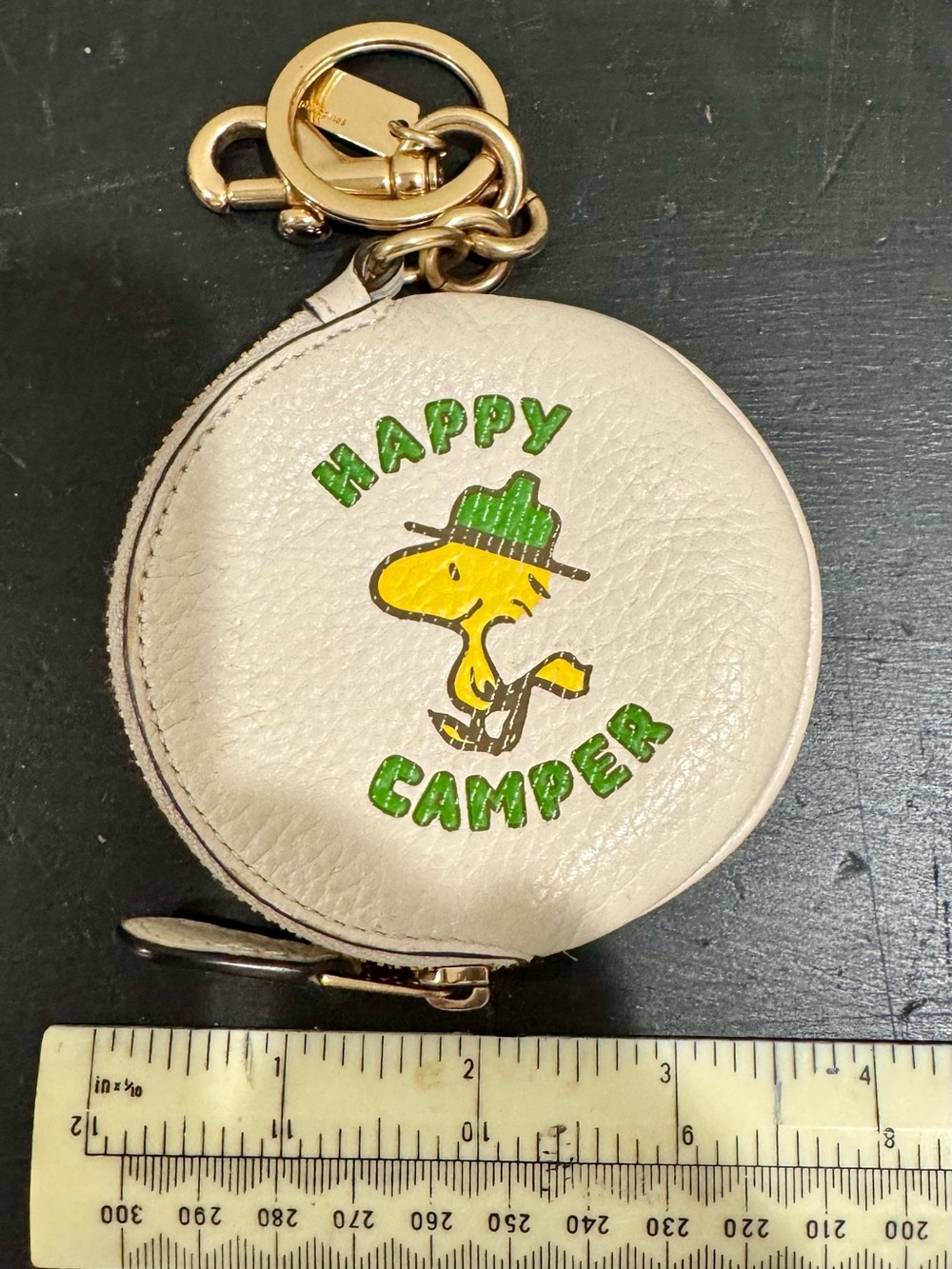 Coach Peanuts coinpurse with Signature Tag